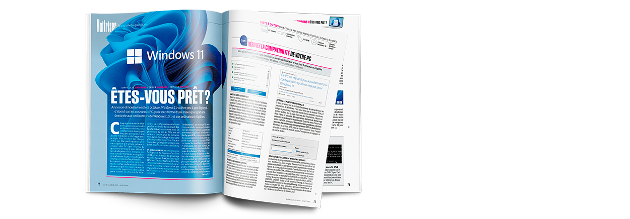 Magazine ouvert