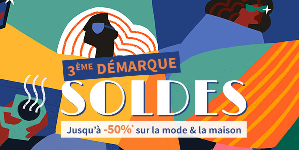 Soldes : jusqu’à -50% sur la mode & la maison